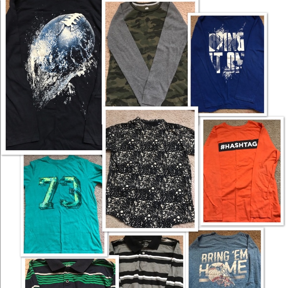 Big boys Size 16 shirts